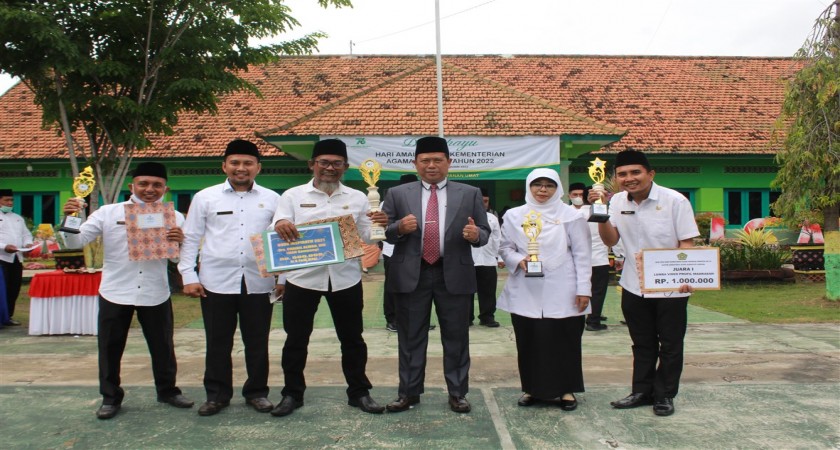 Perayaan HAB Kemenag Ke-76 Tahun 2022, Diwarnai dengan MAN Sampang Menjuarai Berbagai Lomba