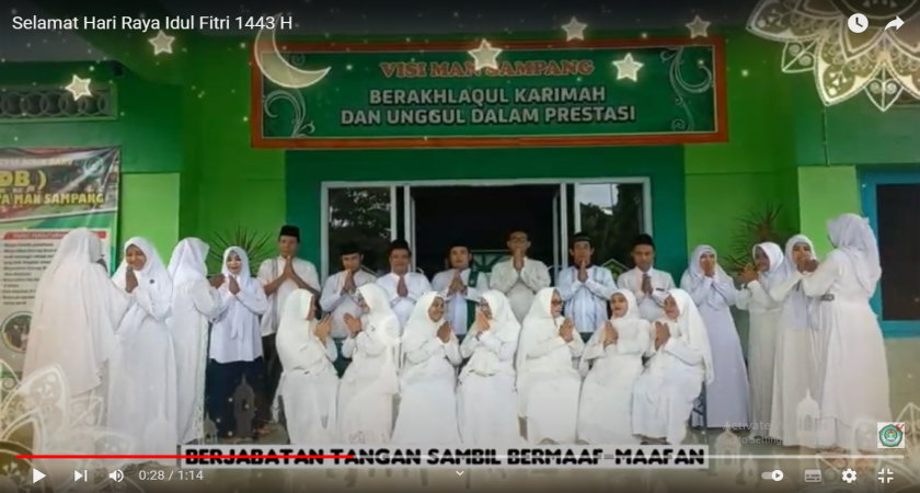 Selamat Hari Raya Idul Fitri 1443 H