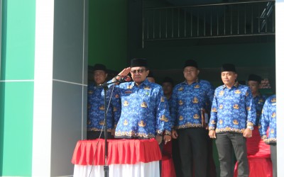 UPACARA HARI KESAKTIAN PANCASILA DAN PENGGALANGAN DANA UNTUK KORBAN RERUNTUHAN GEDUNG PONPES AL KHOZINY
